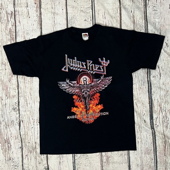 Judas Priest Angel of Retribution 2006 Heavy Metal Rock n' Roll Tshirt - Picture 1 of 6